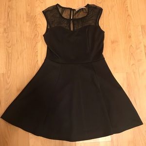 Gorgeous Malloy LBD with sheer top 😘